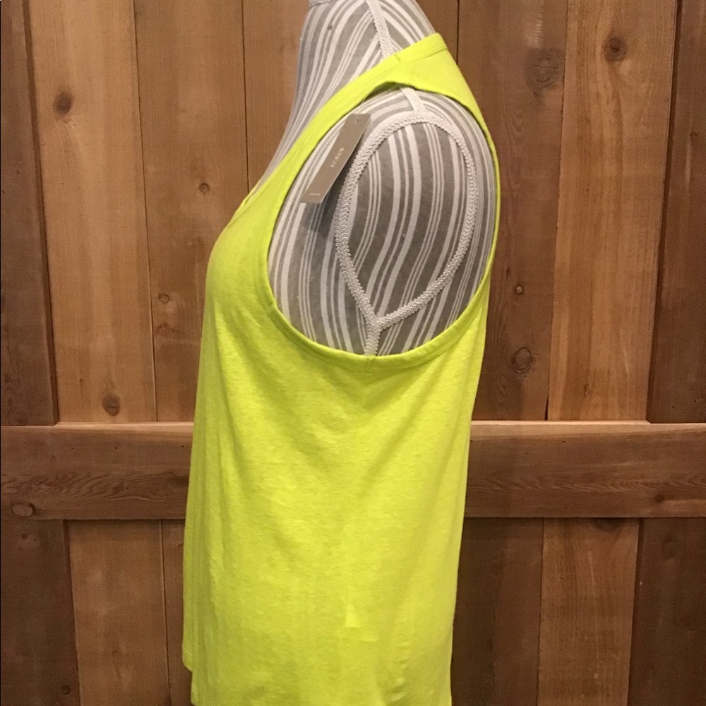 J. Crew Sleeveless Tank Top Size XS NWT Yellow - Picture 6 of 16